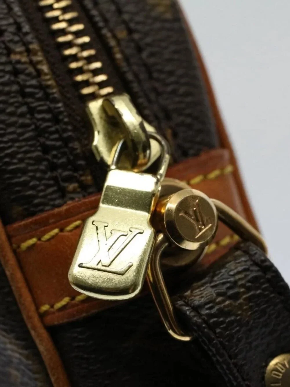 LOUIS VUITTON Monogram Marly Dragonne GM Clutch Bag M51825 LV Auth 54981